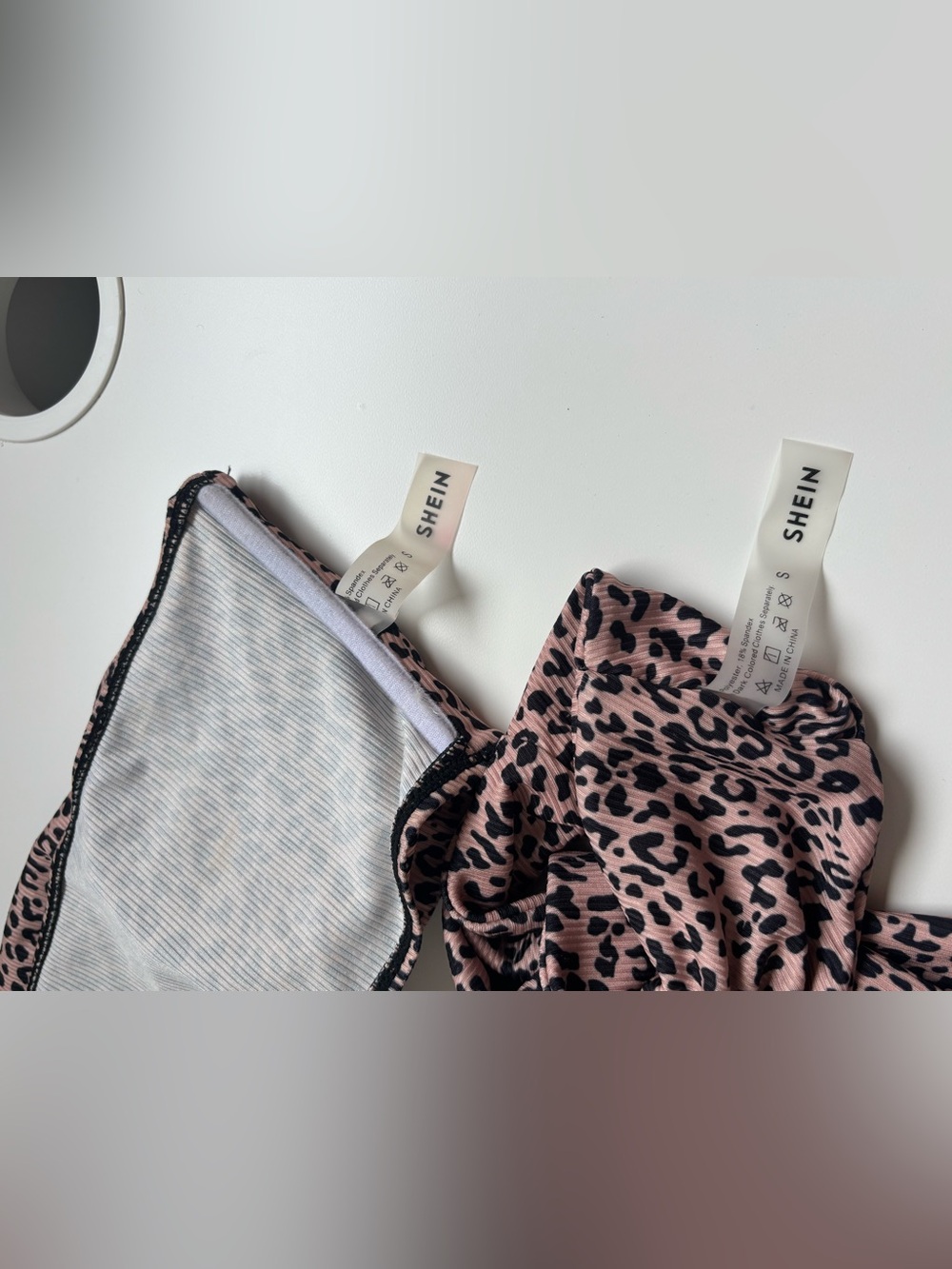 Cheetah print bandeau bikini - Picture 4 of 4